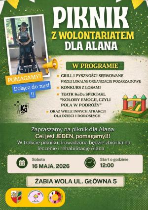💚 PIKNIK Z WOLONTARIATEM DLA ALANA 💚